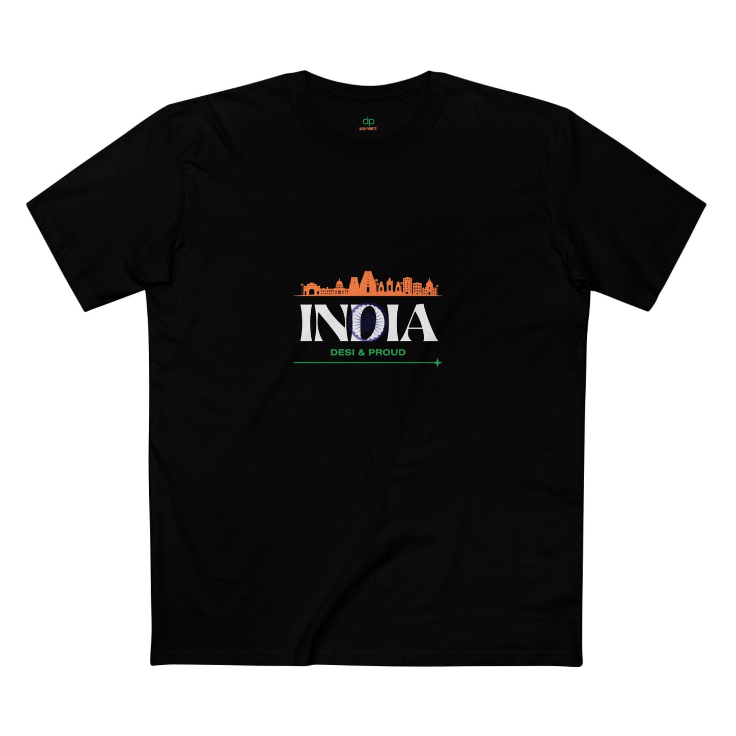 India-Desi & Proud Men's T-Shirt