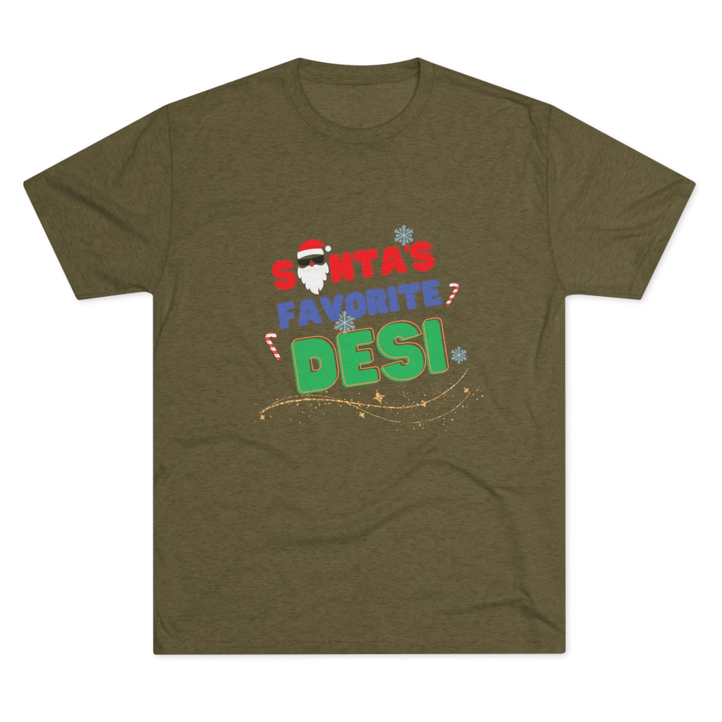 Santa's Favorite Desi Men’s t-shirt