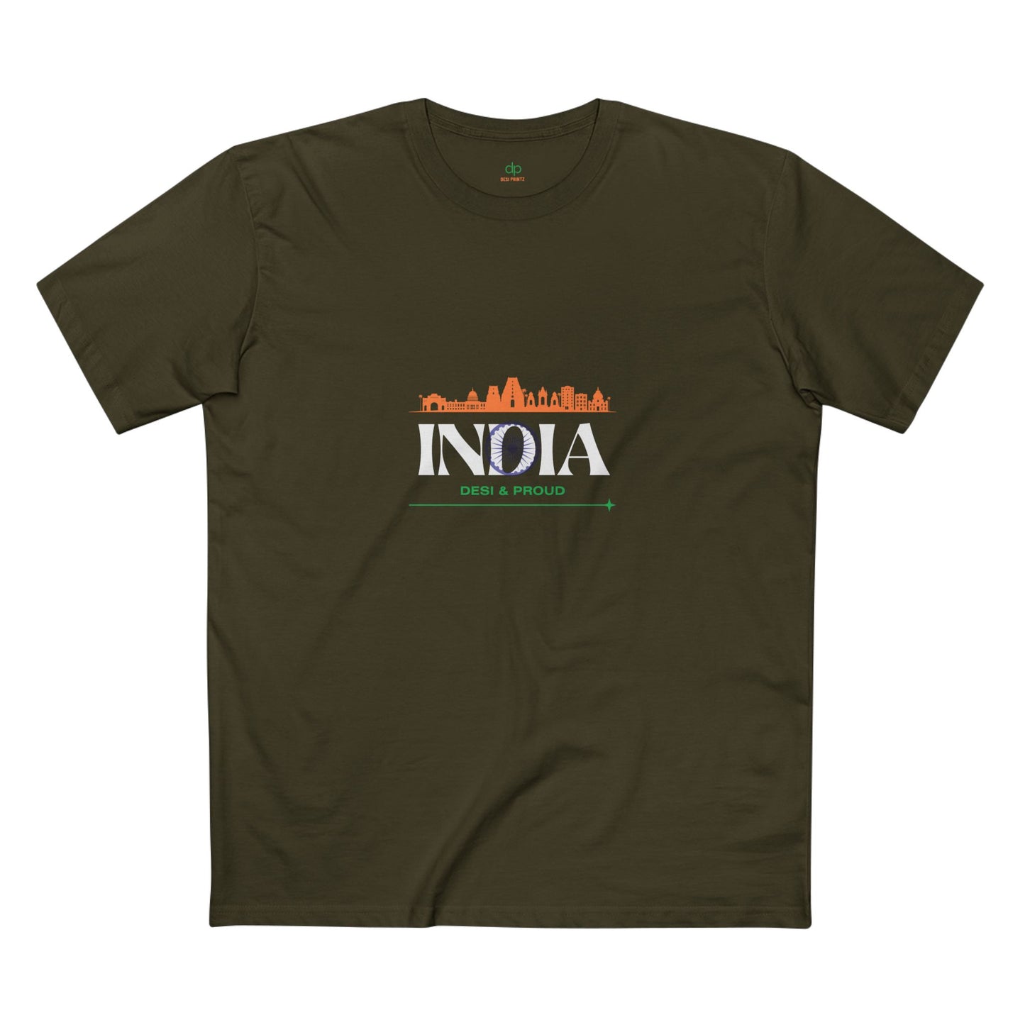 India-Desi & Proud Men's T-Shirt