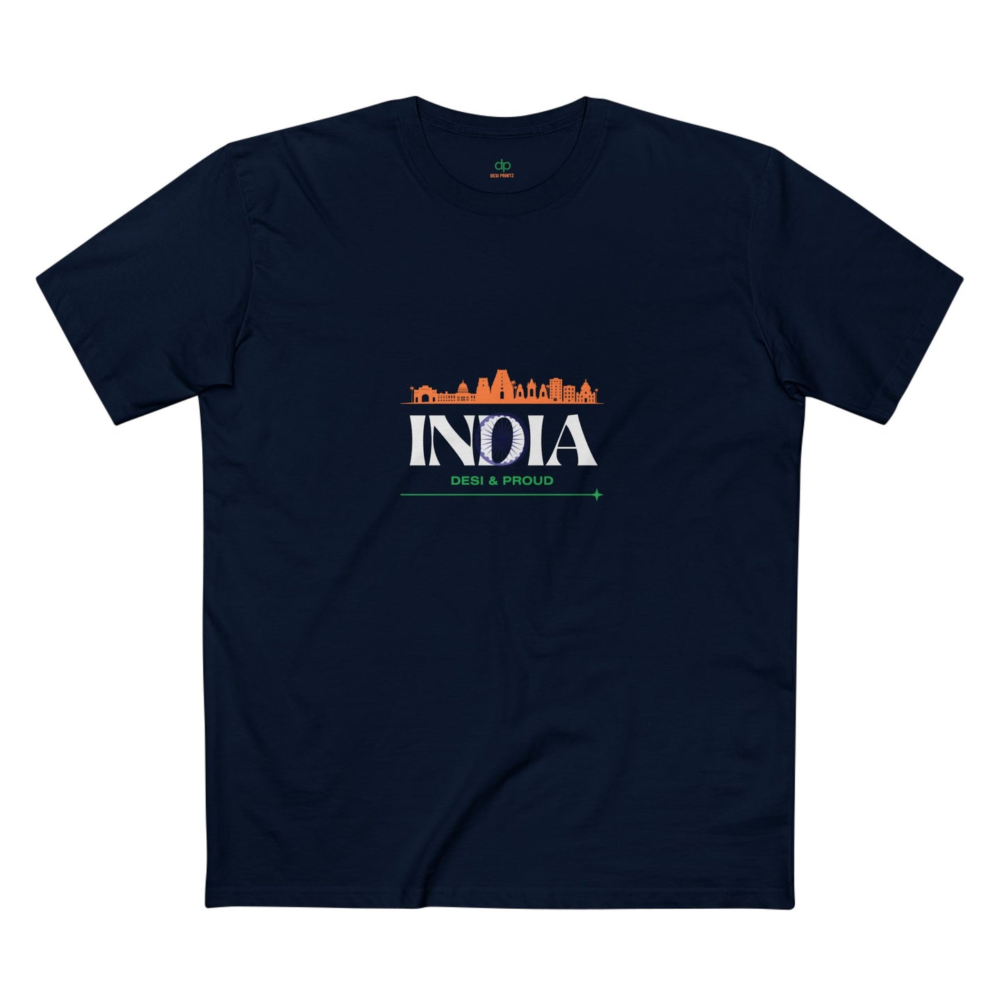 India-Desi & Proud Men's T-Shirt