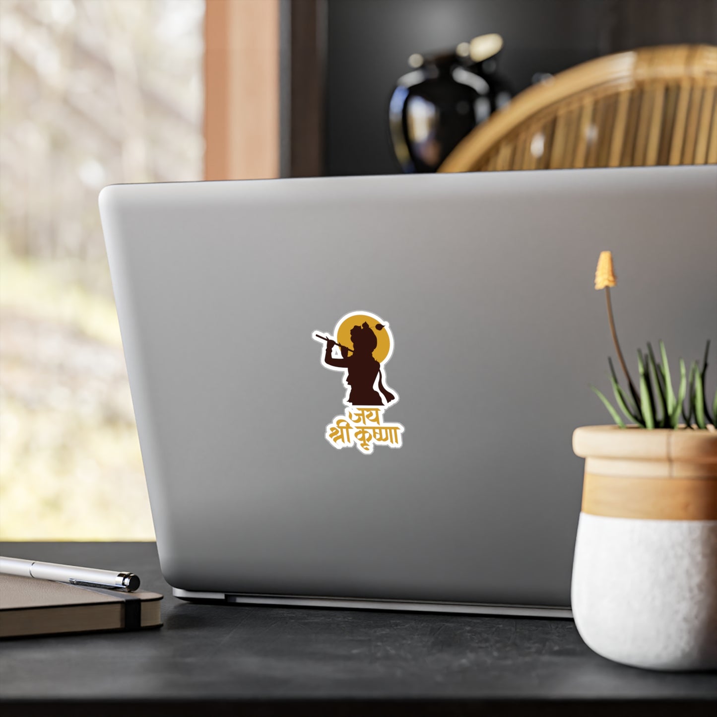 Jai shree Krishna Kiss-Cut Vinyl Decals