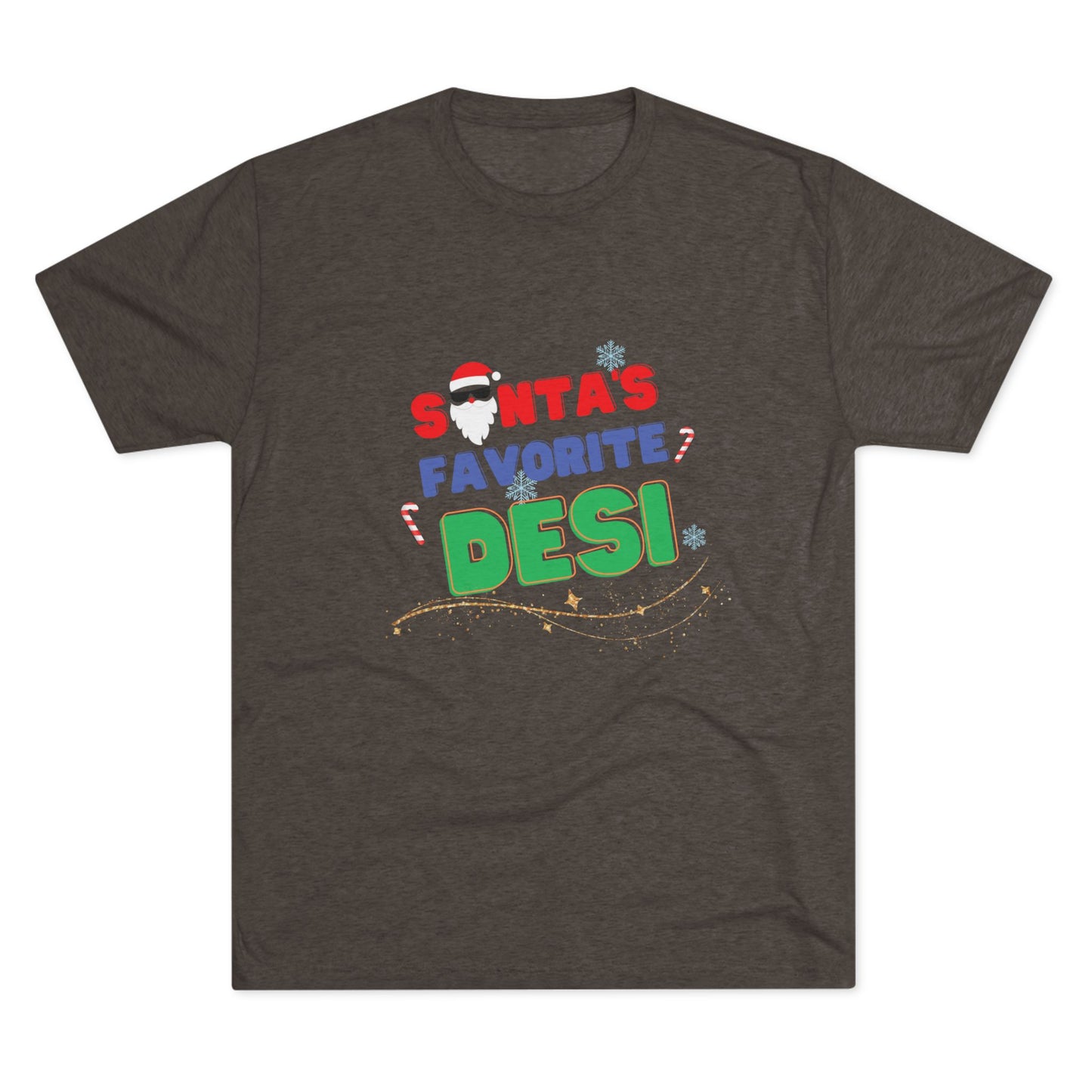 Santa's Favorite Desi Men’s t-shirt