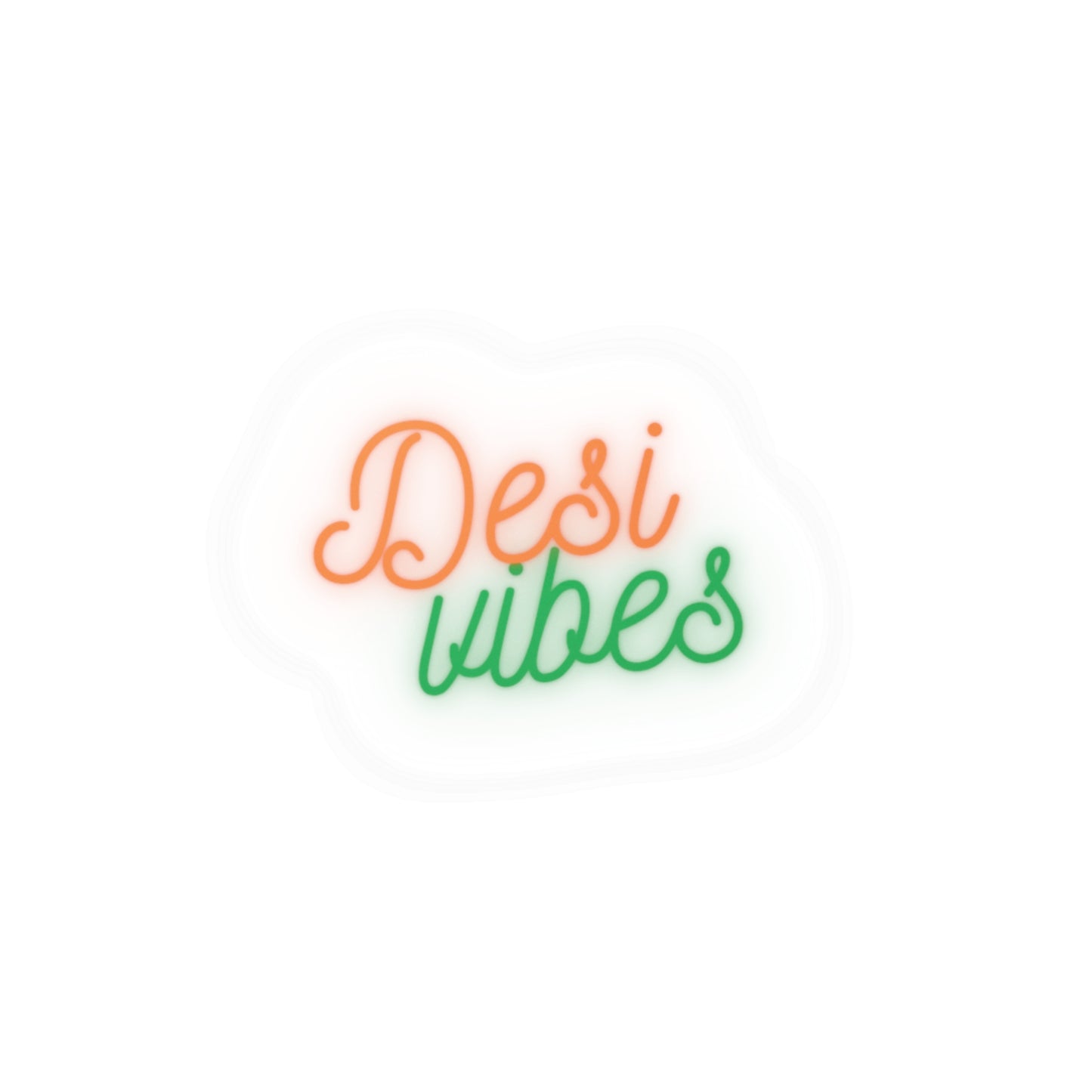 Desi Vibes Kiss-Cut Vinyl Decals