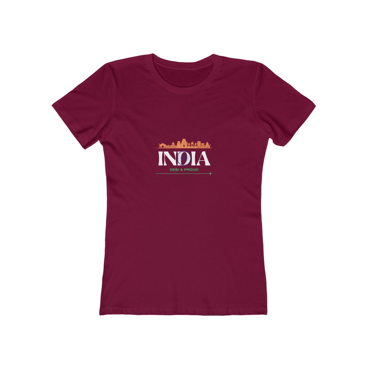 India-Desi & Proud - Women's t-shirt
