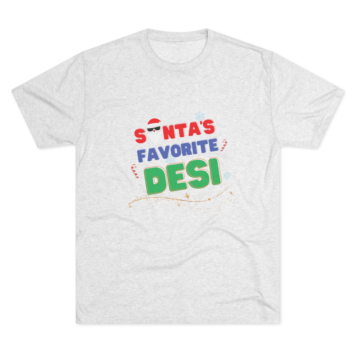 Santa's Favorite Desi Men’s t-shirt