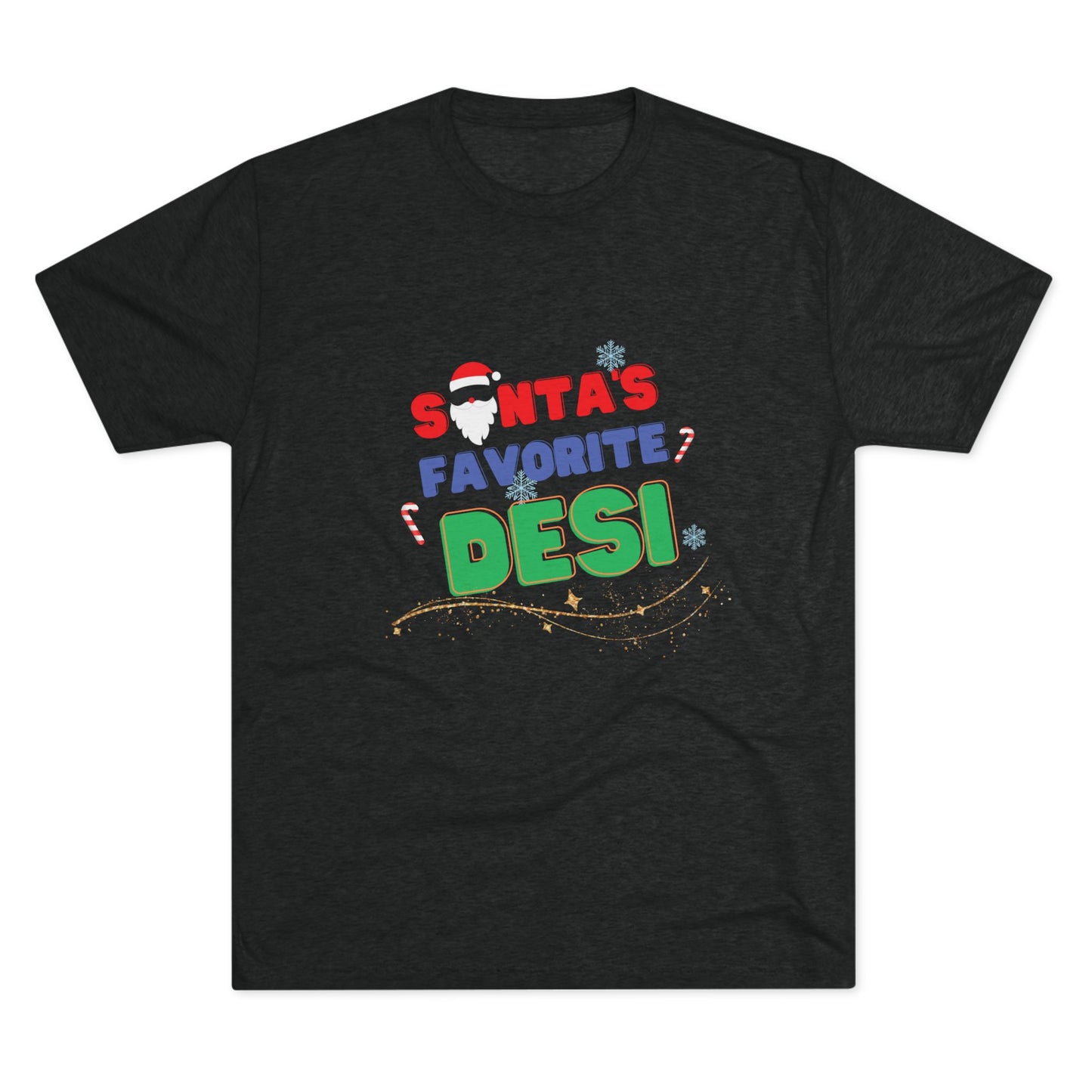 Santa's Favorite Desi Men’s t-shirt