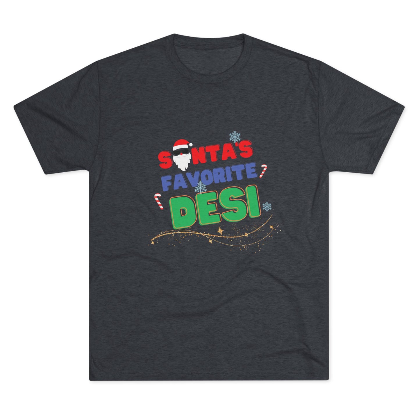 Santa's Favorite Desi Men’s t-shirt