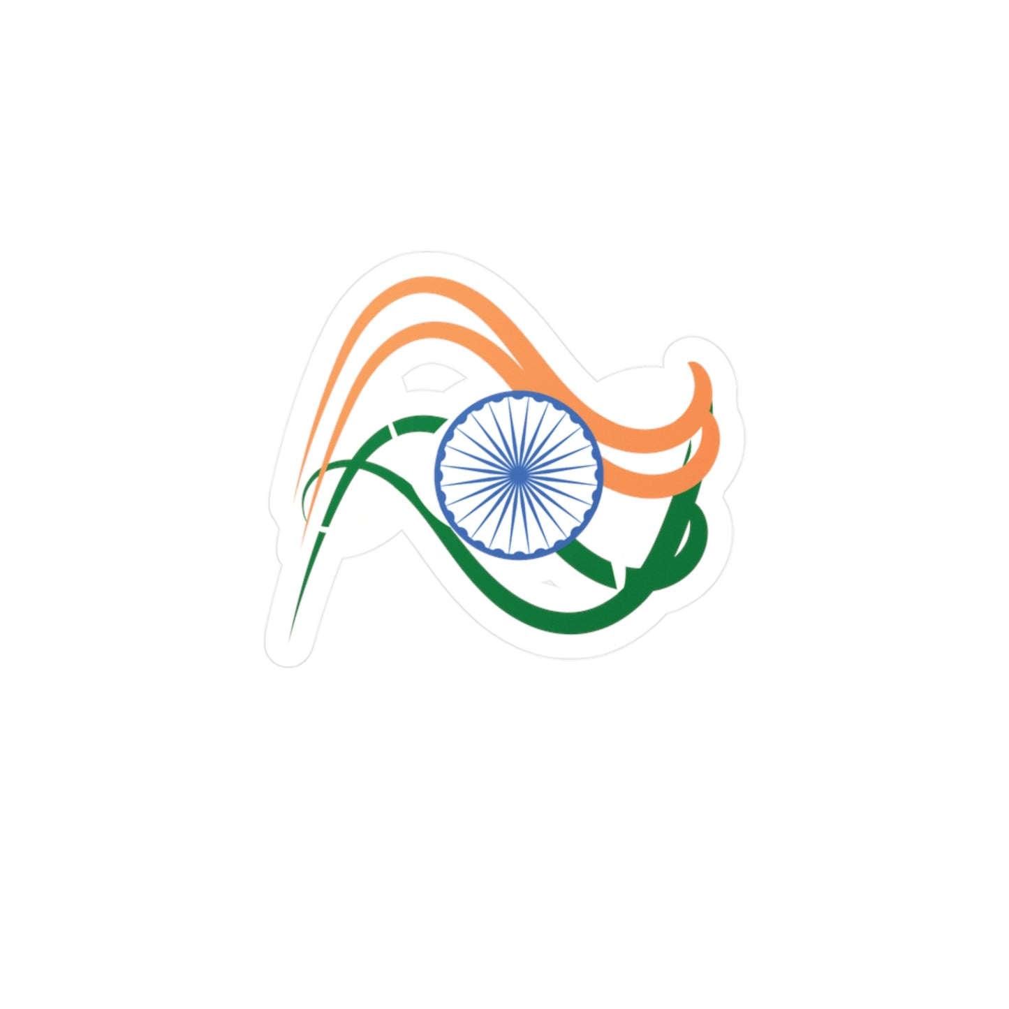 Indian flag Vinyl Decals