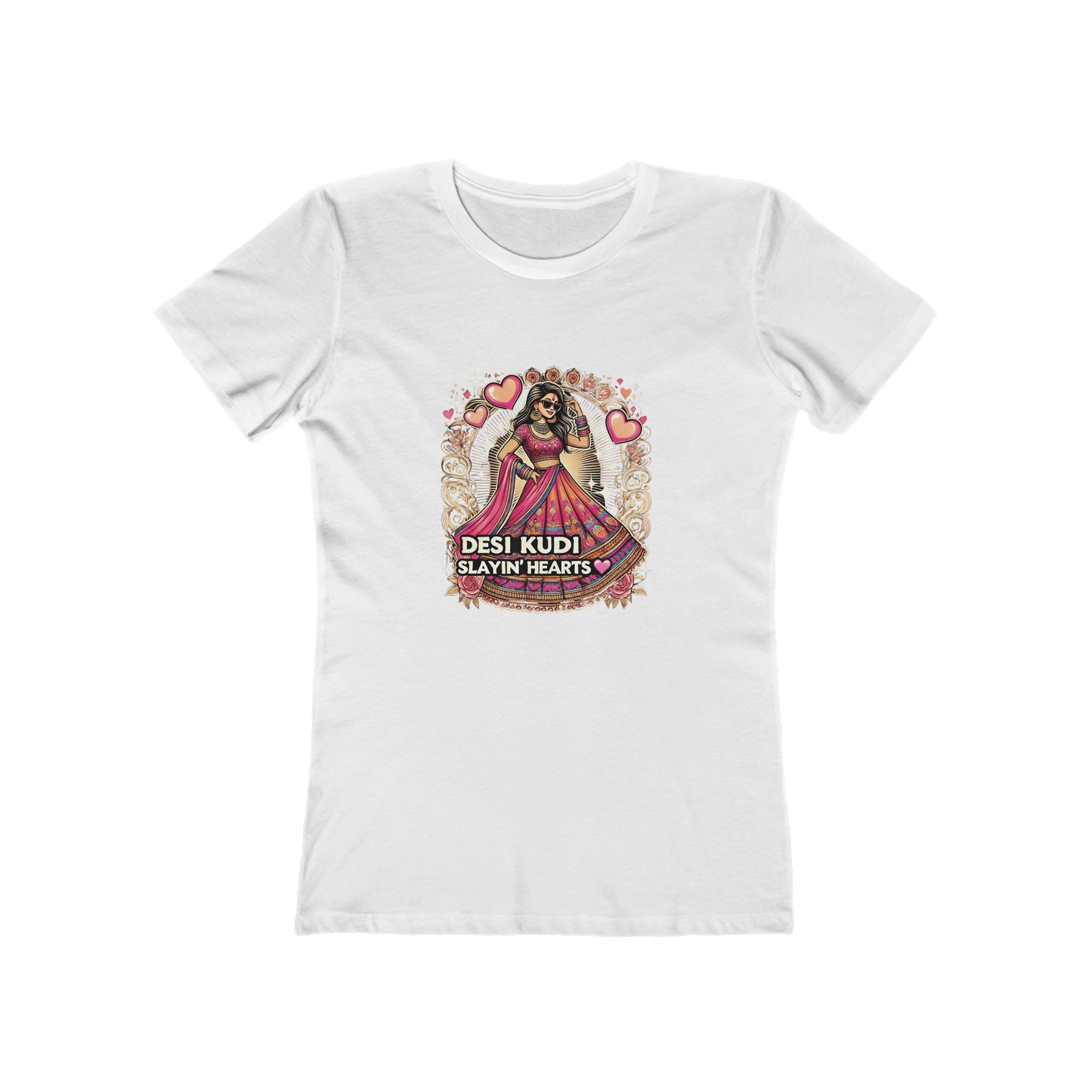 Desi Kudi Slayin' Hearts Women's T-shirt