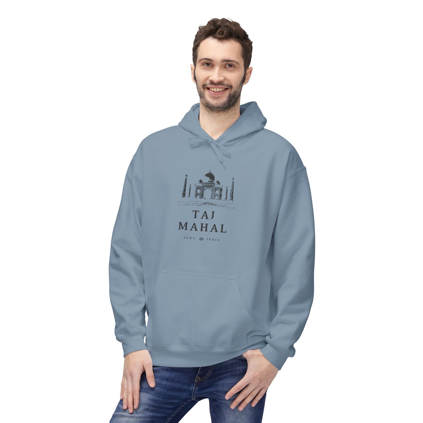 Taj Mahal Men's Midweight Softstyle Fleece Hoodie